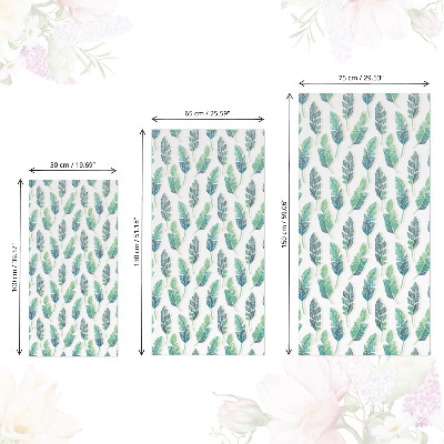 Papier adhésif pour meuble feuilles tropicales