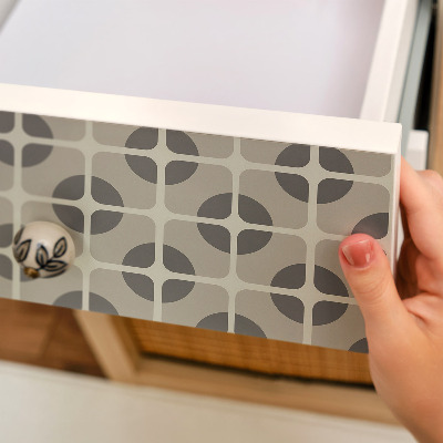 Film adhésif décoratif pour meuble Motif géométrique