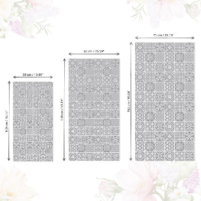 Papier peint adhésif pour meuble Carreaux classiques