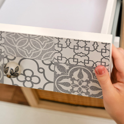 Film adhésif décoratif pour meuble Mosaïque symétrique
