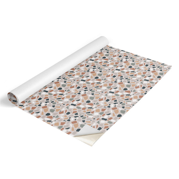 Film adhésif décoratif pour meuble Motif terrazzo