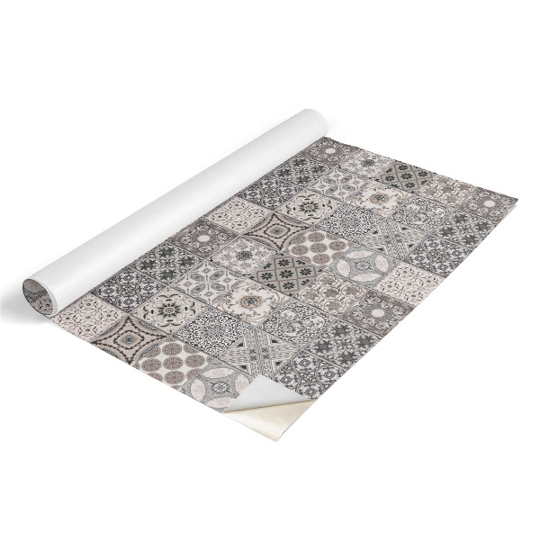 Papier peint adhésif pour meuble Mosaïque rétro