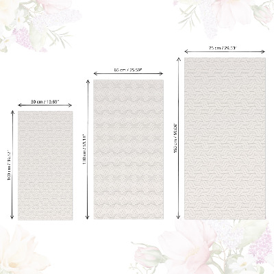 Papier peint adhésif pour meuble Motif ondulé