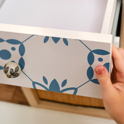 Papier peint adhésif pour meuble Carreaux simples