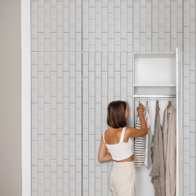 Papier adhésif pour meuble Carrelage blanc