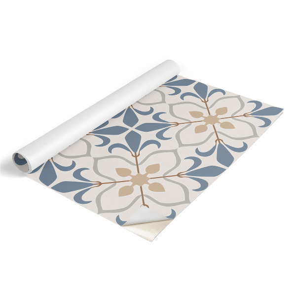 Papier peint adhésif pour meuble Fleurs rétro