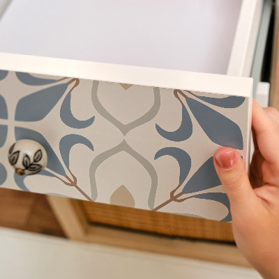 Papier peint adhésif pour meuble Fleurs rétro