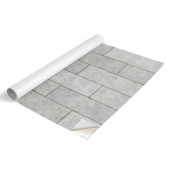 Papier adhésif pour meuble Carreaux gris