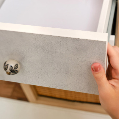Papier adhésif pour meuble Texture grise