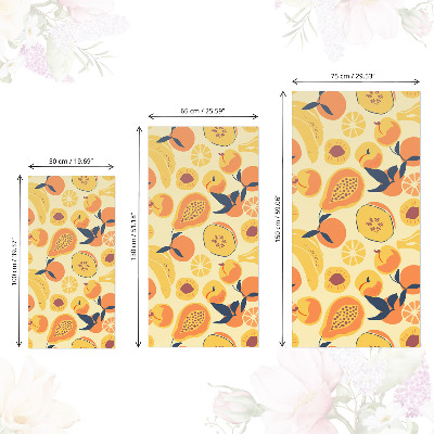 Papier adhésif pour meuble Modèle de fruit
