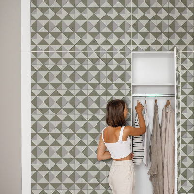 Papier peint adhésif pour meuble Mosaïque triangulaire