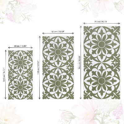 Papier peint adhésif pour meuble Feuilles vertes