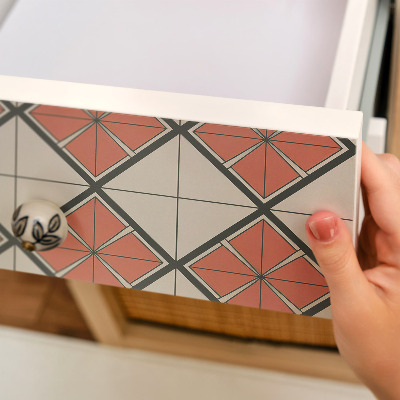 Film adhésif décoratif pour meuble Damier de carreaux