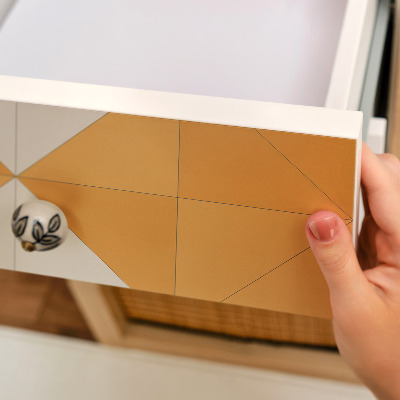 Adhésif pour meuble Mosaïque triangulaire