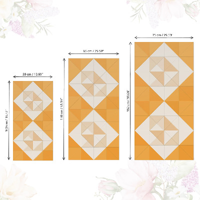 Adhésif pour meuble Mosaïque triangulaire