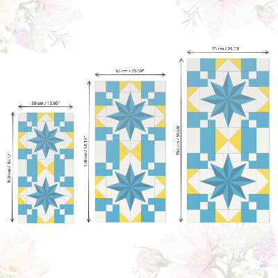 Papier peint adhésif pour meuble étoiles bleues