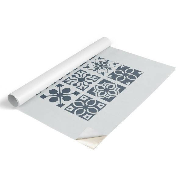 Papier adhésif pour meuble ensembles de tuiles