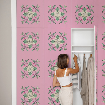 Adhésif pour meuble Carreaux pastel
