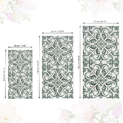 Papier adhésif pour meuble Élégance verte
