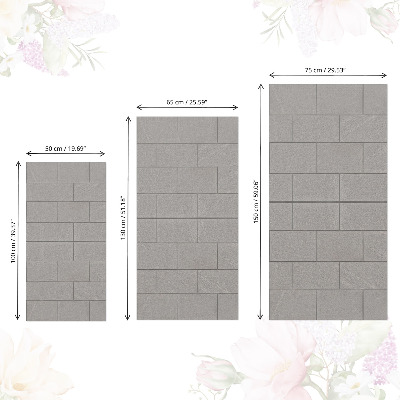 Papier adhésif pour meuble Blocs gris