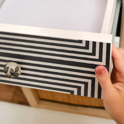 Papier peint adhésif pour meuble Illusion des carrés