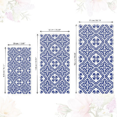 Revêtement adhésif pour meuble Motif bleu