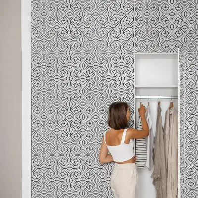 Revêtement adhésif pour meuble Motifs géométriques