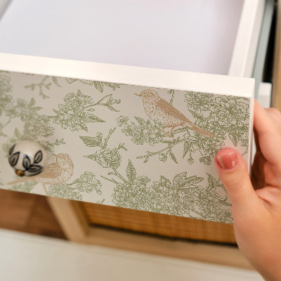 Papier peint adhésif pour meuble Motif botanique