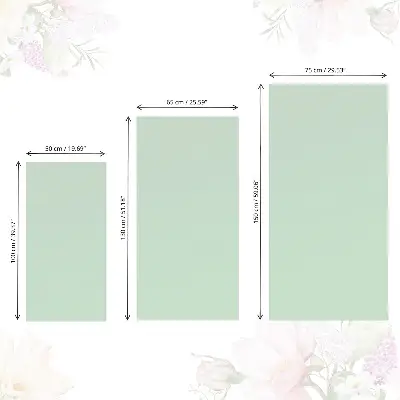 Film adhésif décoratif pour meuble Vert menthe