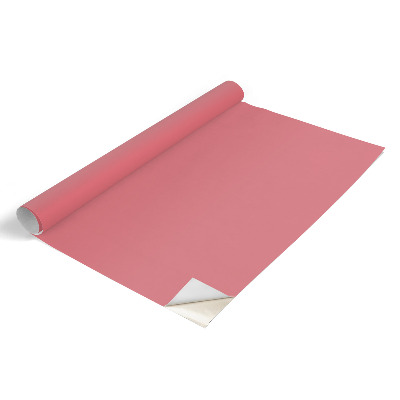 Revêtement adhésif pour meuble couleur saumon