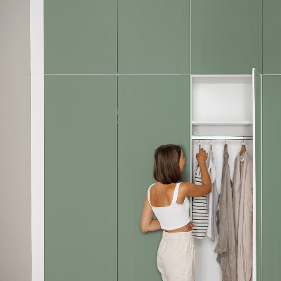 Film adhésif décoratif pour meuble Vert délavé