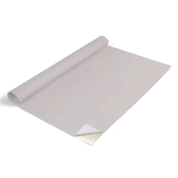 Papier peint adhésif pour meuble gris cendré