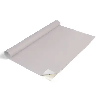 Papier peint adhésif pour meuble gris cendré