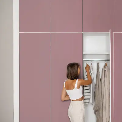 Adhésif pour meuble Rose poudré