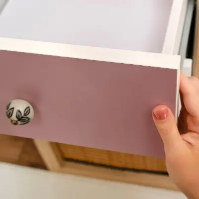 Adhésif pour meuble Rose poudré