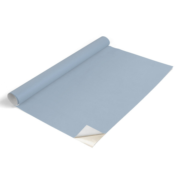 Papier adhésif pour meuble bleu pastel