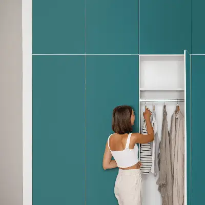 Revêtement adhésif pour meuble Turquoise foncé