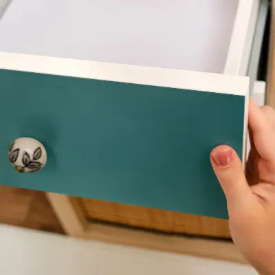 Revêtement adhésif pour meuble Turquoise foncé