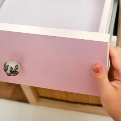 Papier adhésif pour meuble Dégradé rose