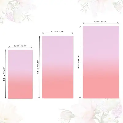 Papier adhésif pour meuble Dégradé rose