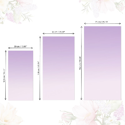 Revêtement adhésif pour meuble Dégradé de lilas