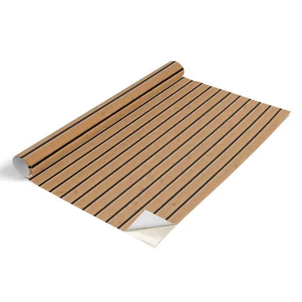 Papier peint adhésif pour meuble planches de bois