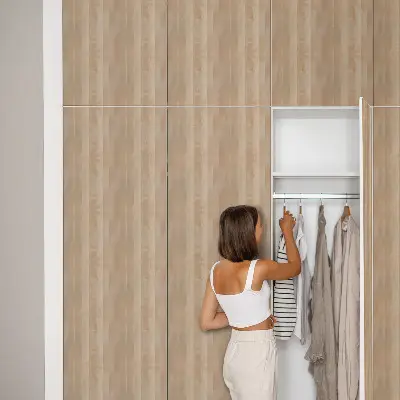 Papier adhésif pour meuble structure naturelle