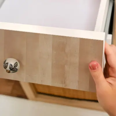 Papier adhésif pour meuble structure naturelle
