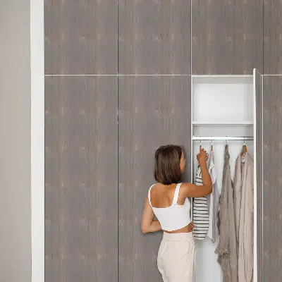 Papier adhésif pour meuble texture bois