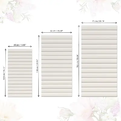 Papier peint adhésif pour meuble rayures horizontales