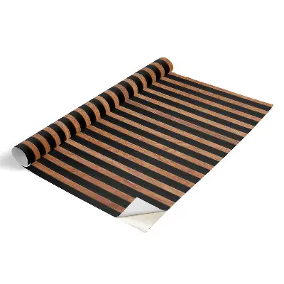 Papier peint adhésif pour meuble lattes de bois