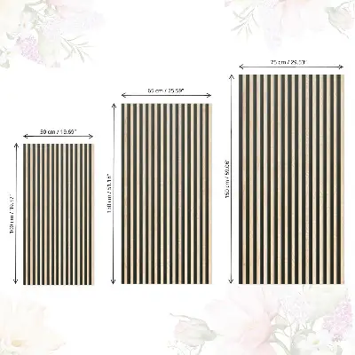 Film adhésif décoratif pour meuble rayures verticales