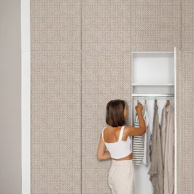 Film adhésif décoratif pour meuble Motifs beiges