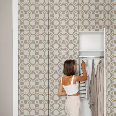 Papier adhésif pour meuble Motifs géométriques